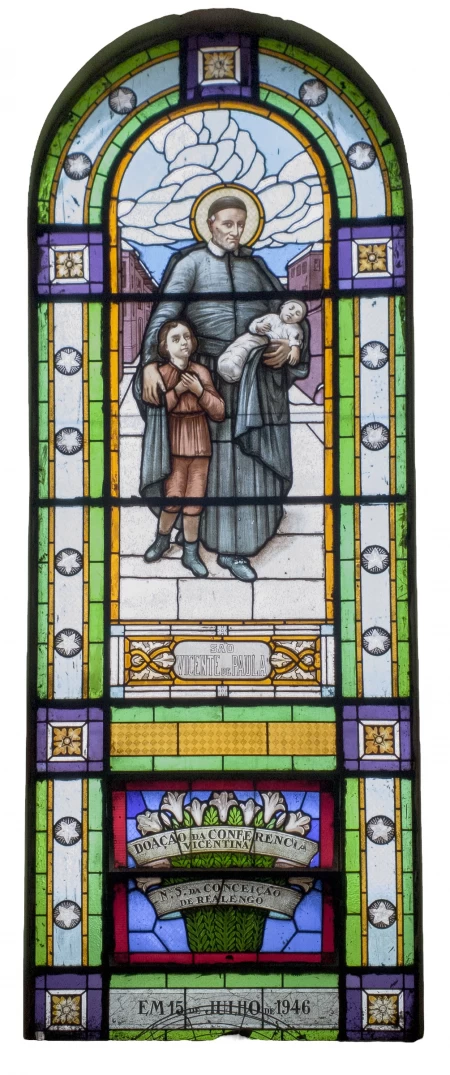 Vitral [São Vicente de Paulo]