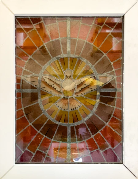 Vitral Pomba do Divino