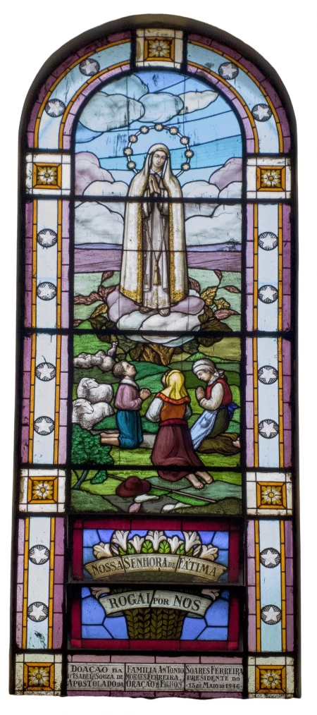Vitral [Nossa Senhora de Fátima]