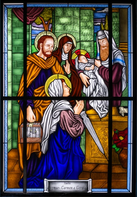 Vitral [Nascimento de Cristo]