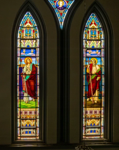 Vitral (S. Filipe e S. Tiago Maior)