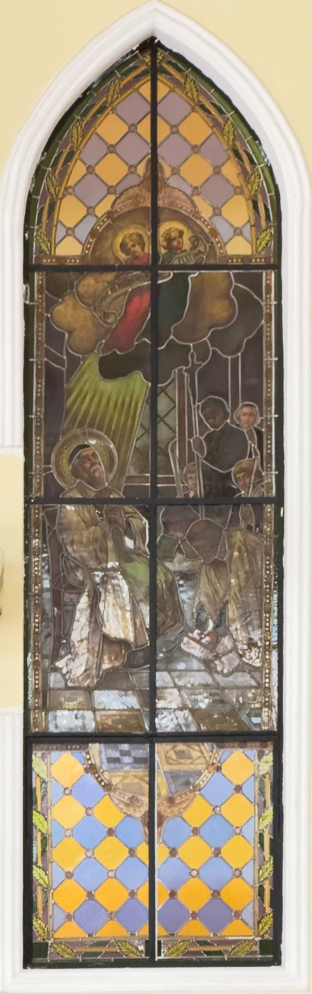 Vitral Cerimônia de Lava-Pés