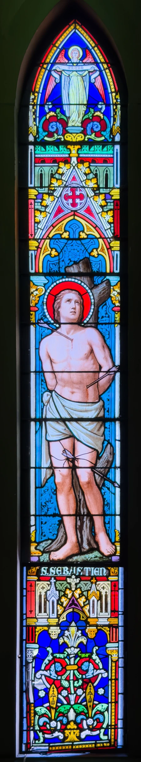 Vitral São Sebastião