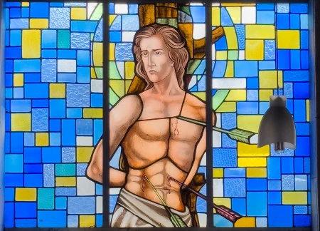 Vitral São Sebastião
