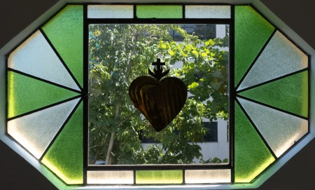 Vitral Sagrado Coração (2)