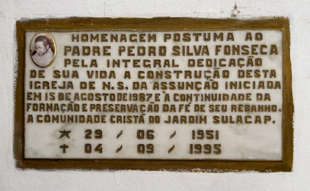 Placa Pe. Pedro Silva Fonseca
