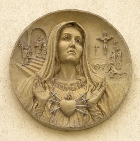 Medalhão Nossa Senhora das Dores