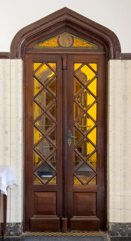 Porta de acesso ao coro
