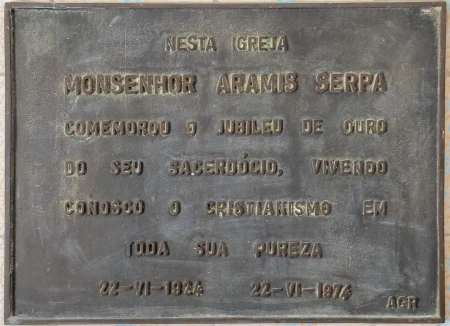 Placa Monsenhor Aramis