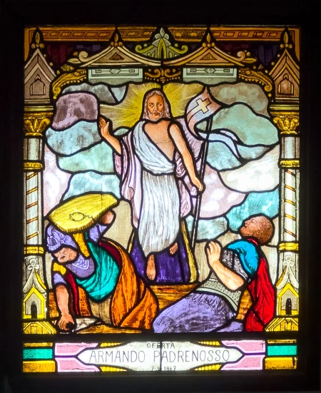 Vitral (Cristo Ressuscitado)