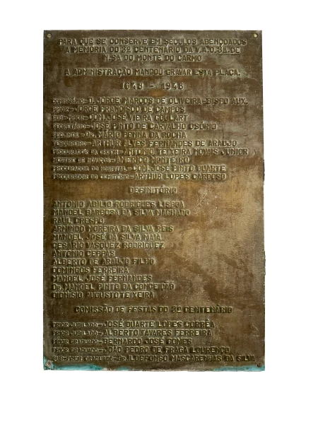 Placa 3° Centenário