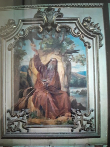 Pintura [Santo Elias e os corvos]