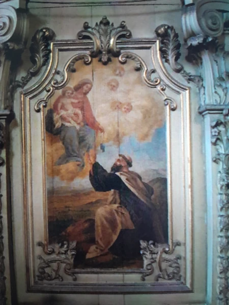 Pintura [Nossa Senhora do Carmo e São Simão]