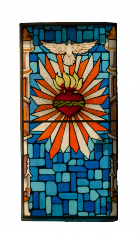 Vitral Coração Eucarístico