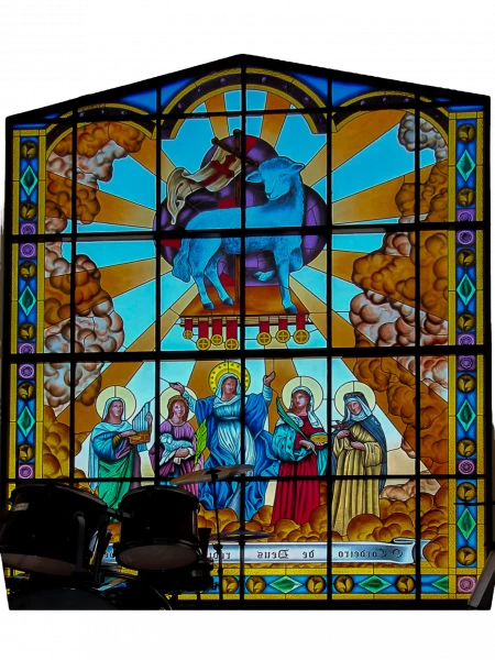 Vitral Cordeiro de Deus