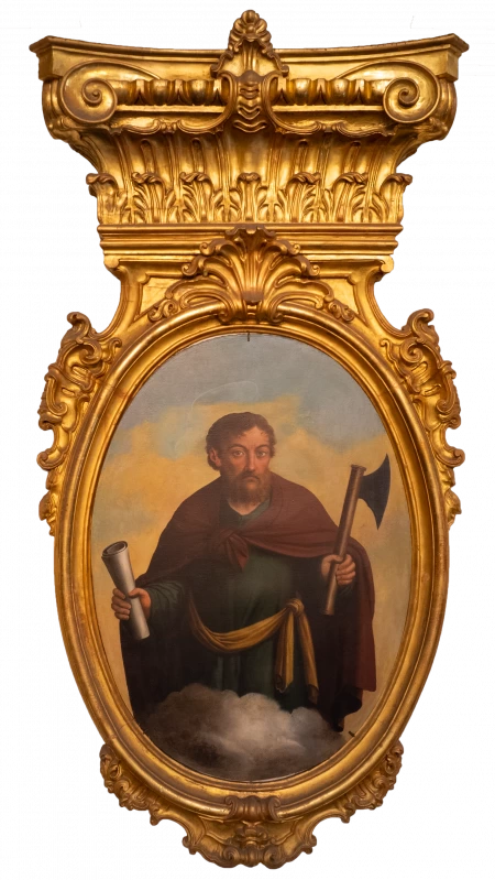 São Judas Tadeu (Pintura oval)