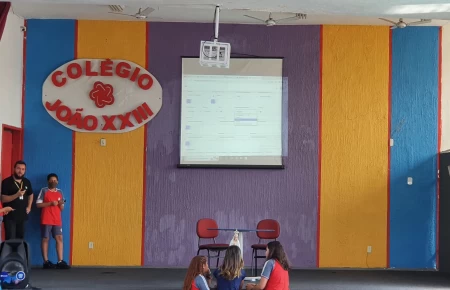 Painel do auditório
