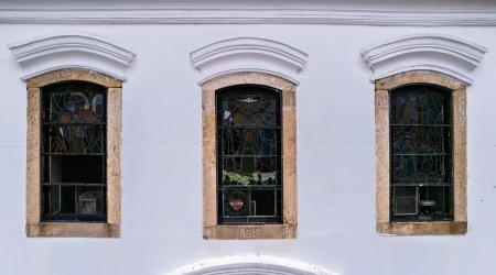Janelas do coro (três)