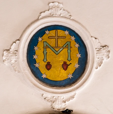 Medalhão Cruz de Maria